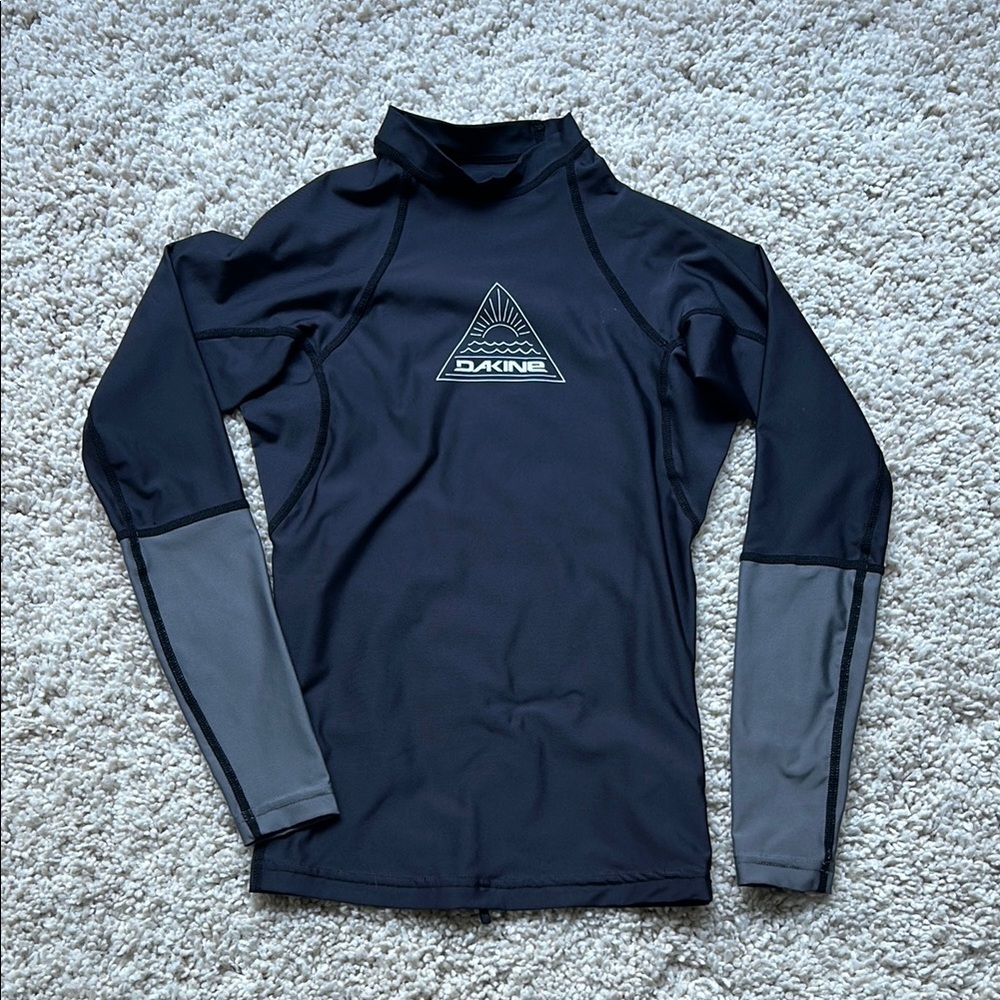 Dakine Black and Gray Performance Rash Guard